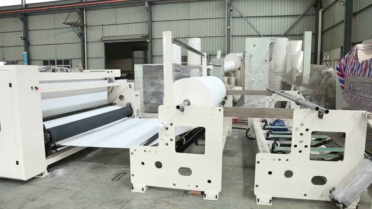 300mm Diameter Maxi Roll Tissue Paper Making Machinery/small Embossing