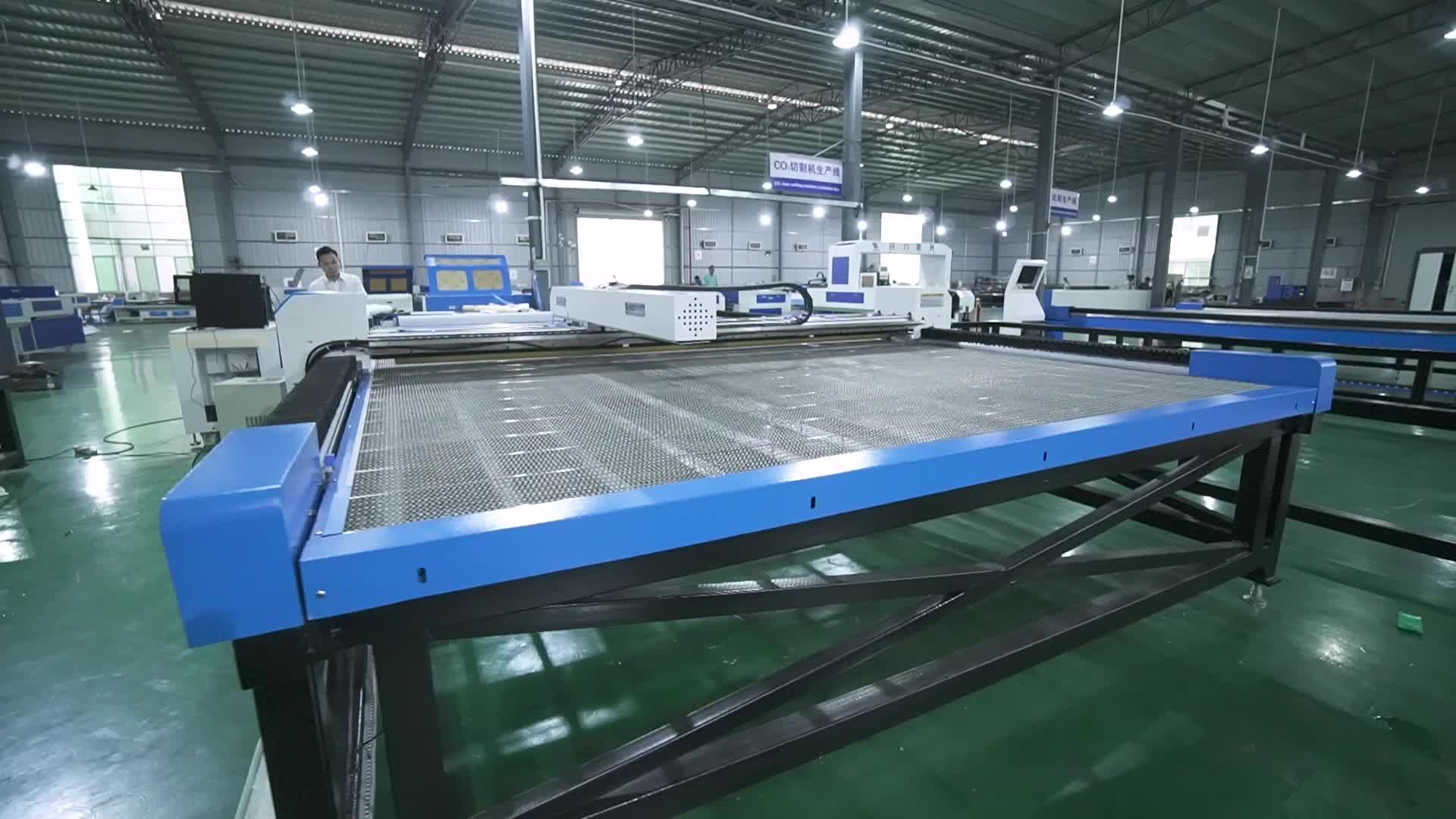 Cnc Textile Fabric/cloths/toys/home/denim/dress Co2 Auto Feeding Laser Cutting Machine With Co2