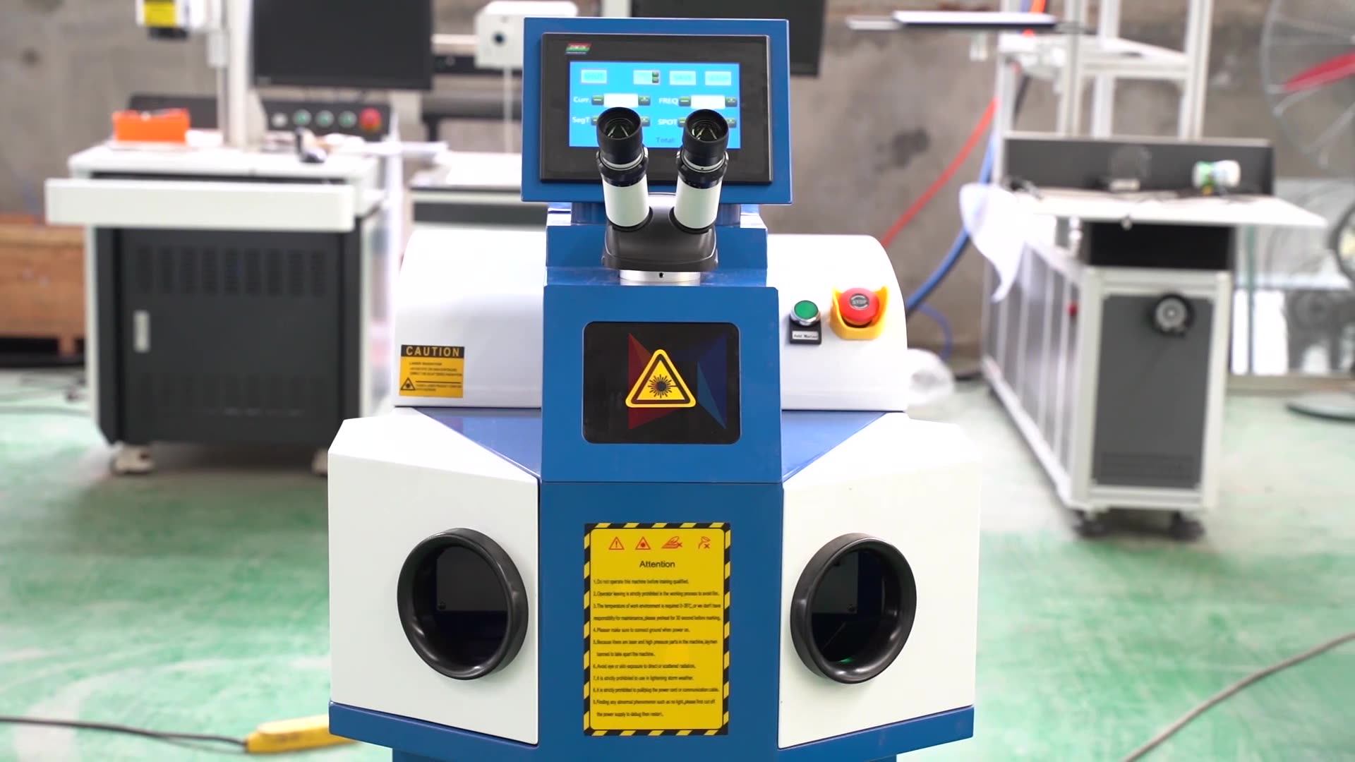 200w 300w Desktop German Jewelry Laser Welding Machine For Gold Sliver