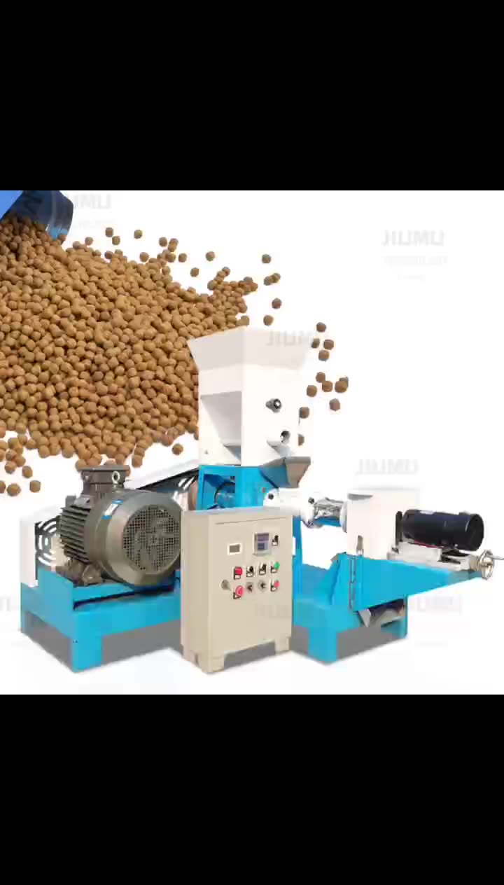 Stainless Steel Cat Feed Processing Machine Dry Dog Food Production