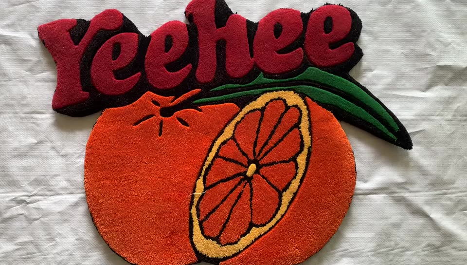 Tufted Low Price Wholesale Factory Custom Shaped Handmade Die Cut Shape Character Rug Buy Die