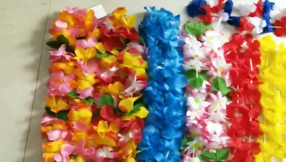 2014 Yiwu Aimee Hotsale Hawaiian Silk Flower Leis,Hawaii Flowers