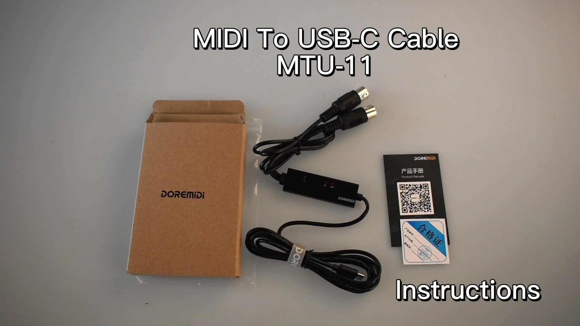Cavo MIDI USB VBESTLIFE Per Tastiera – Plug & Play Per Registrare E Modificare Musica Sul PC