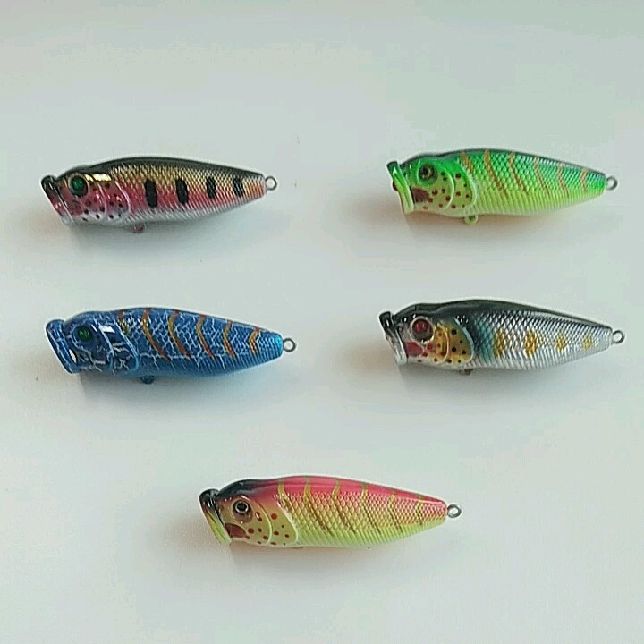Newbility Fishing Lure Making Supplies 80mm 14.1g Popper Lure Fishing