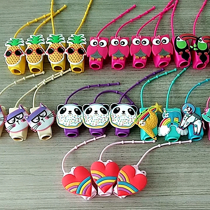 Silicone Cute Cartoon Hand Sanitizer Holder Silicone Case Empty Travel