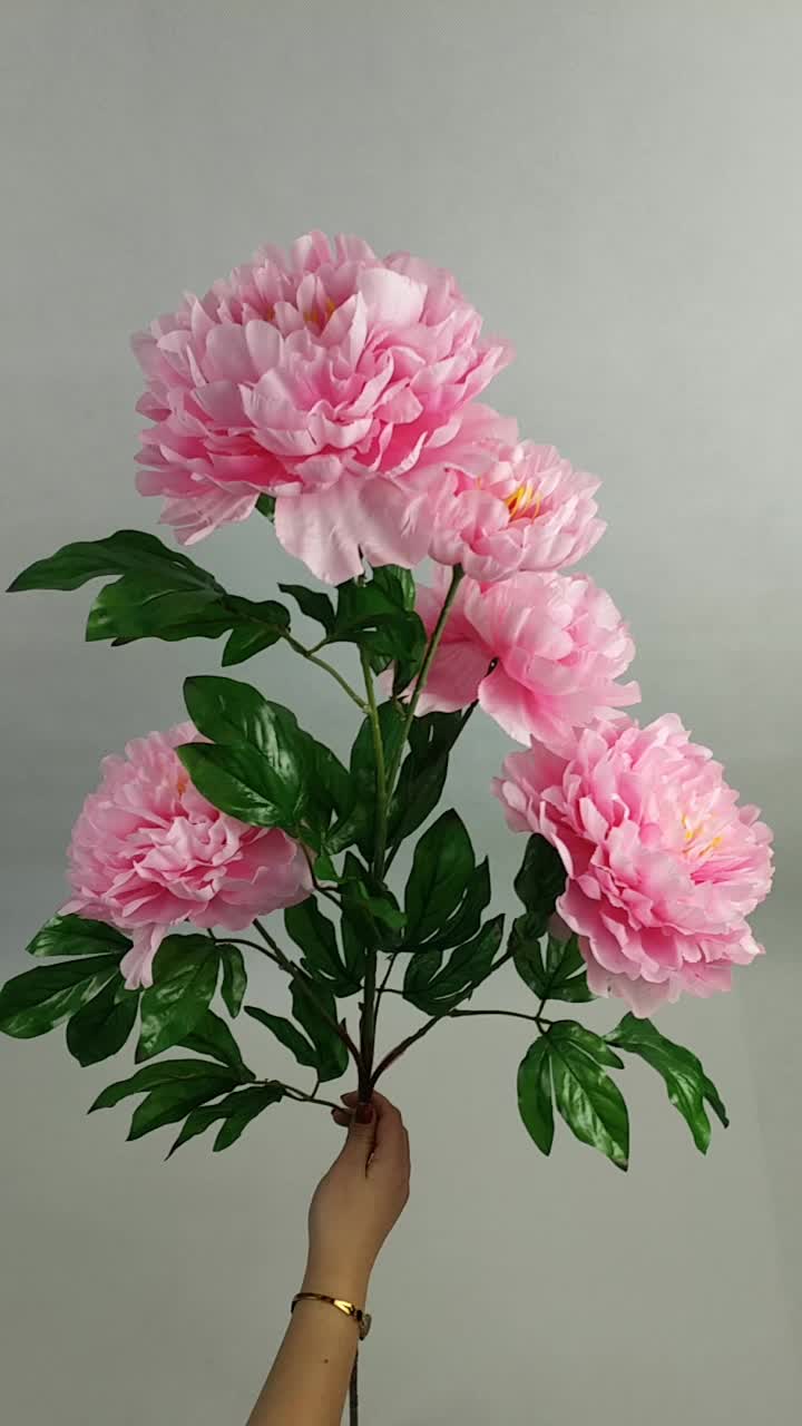 Hot Sell High Quality Artificial Flower Peony Buy Artificial Peony