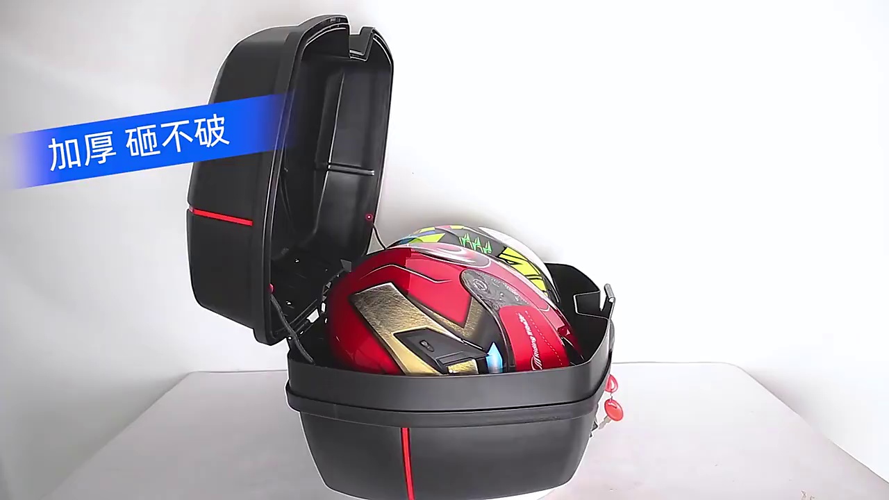 Xe điện cốp xe đa năng dày lớn chống rung pin xe tay ga hộp bảo quản hộp đựng dụng cụ đuôi hộp 