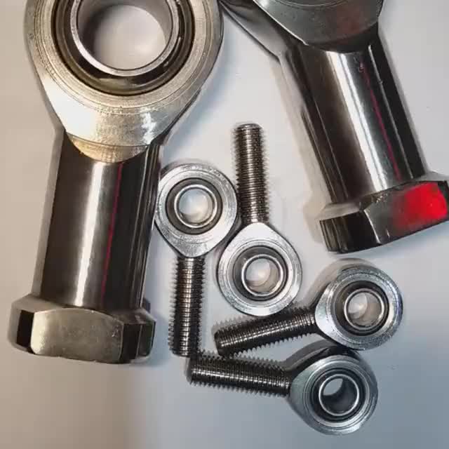 Stainless Steel Male Heim Rose Joint Spherical Rod End Bearing Phs12