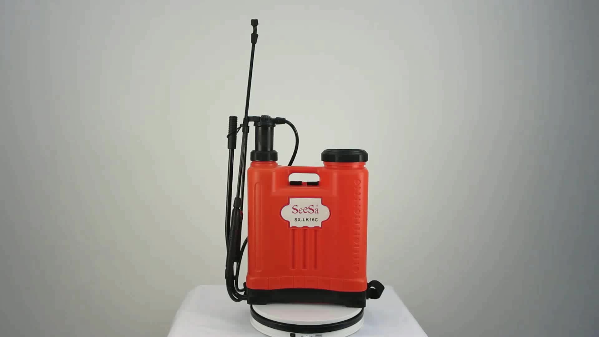 Seesa Agriculture Type 16l Plastic Backpack Knapsack Manual Sprayer