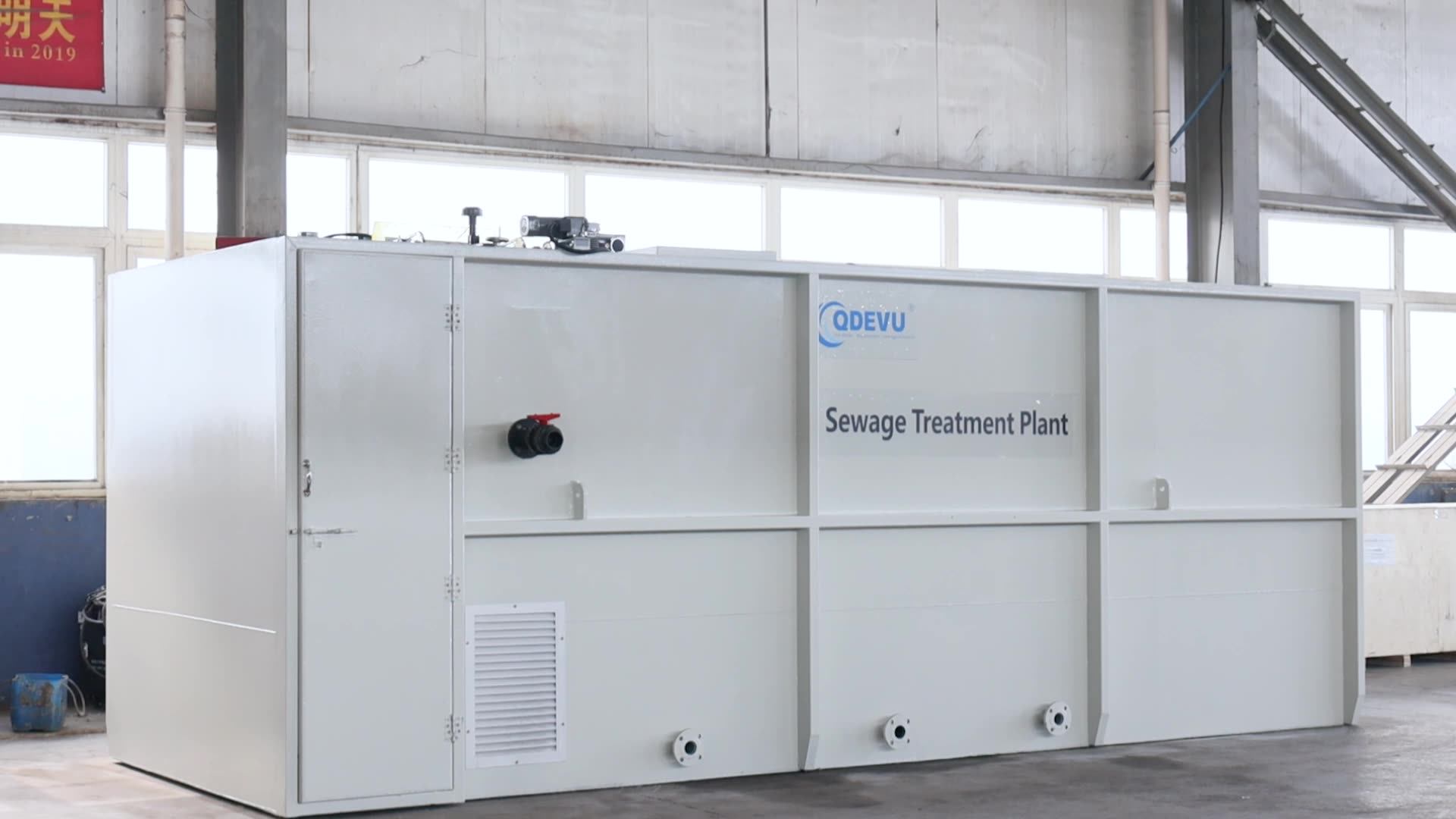 Compact Stp Mbbr Mbr Sewage Treatment Plant Biological Waste Water ...