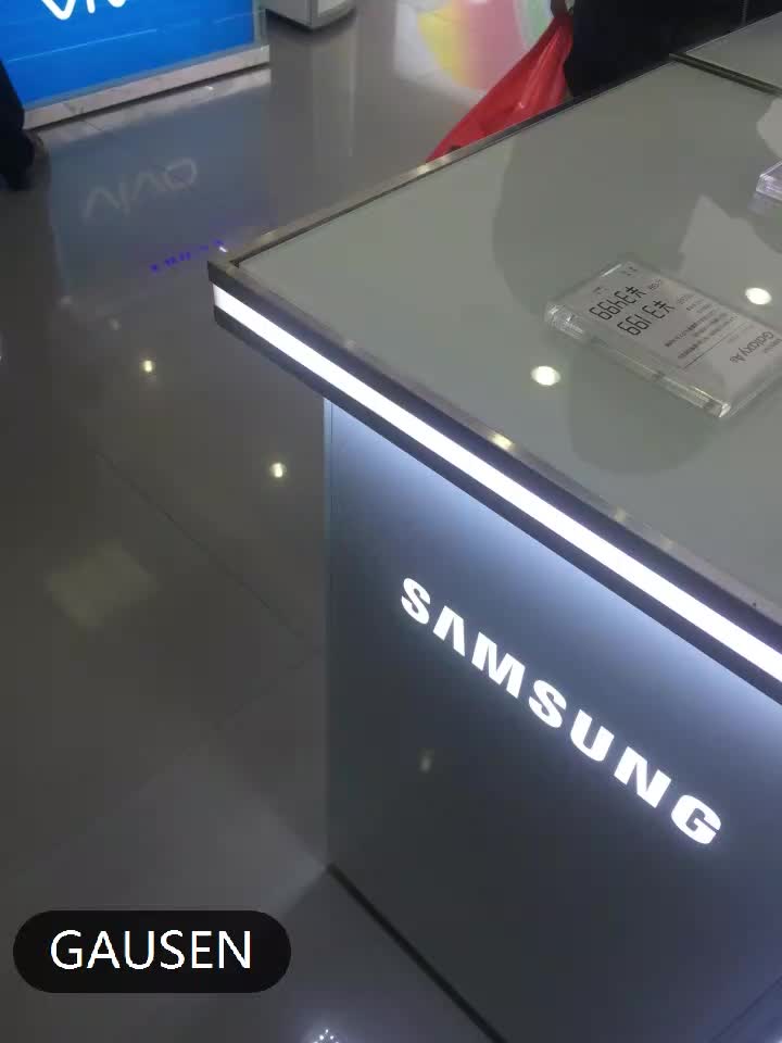 Custom Mobile Phone Glass Display Counter For Mobile Phone Shop Buy