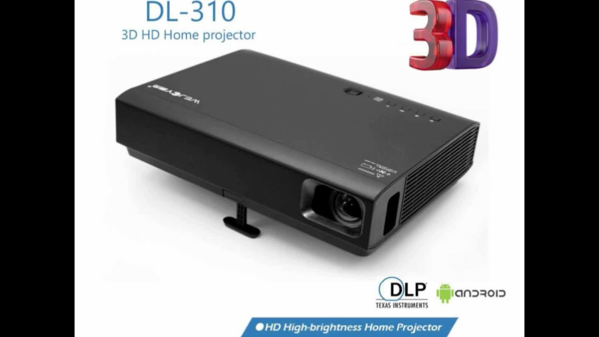 Newest Mini Smart Beamer Dl310 7d Projector Prices Interactive Smart