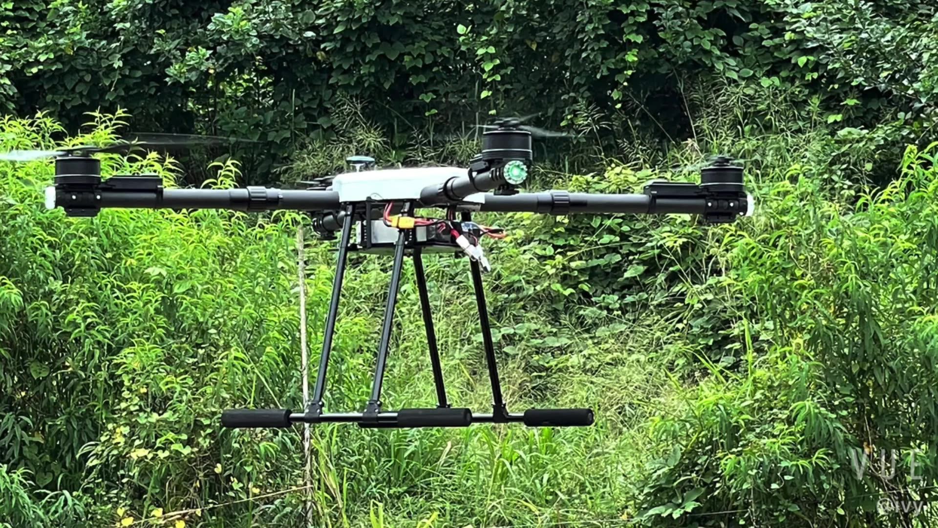 Heavy Payload Professional Long Fly Time Hybrid Sprayer Drone To