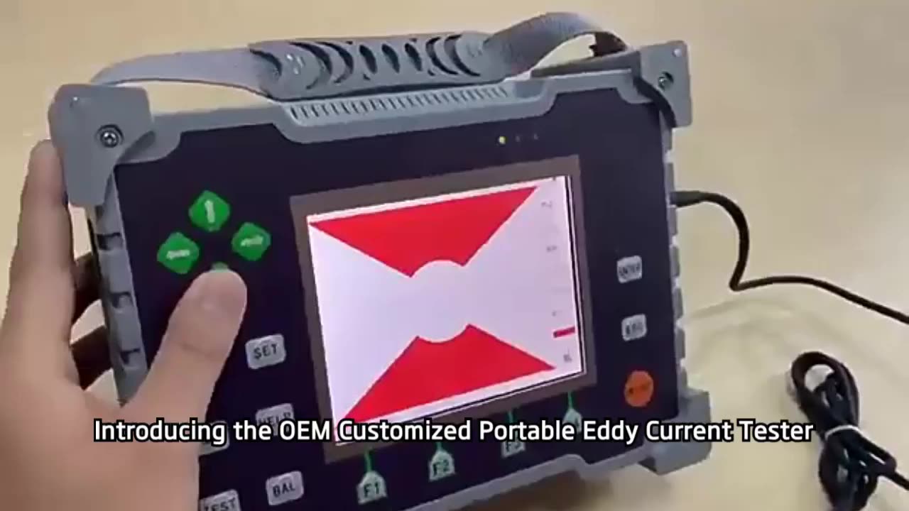 Portable Digital Ndt Inspection Machine Handheld Eddy Current Tester