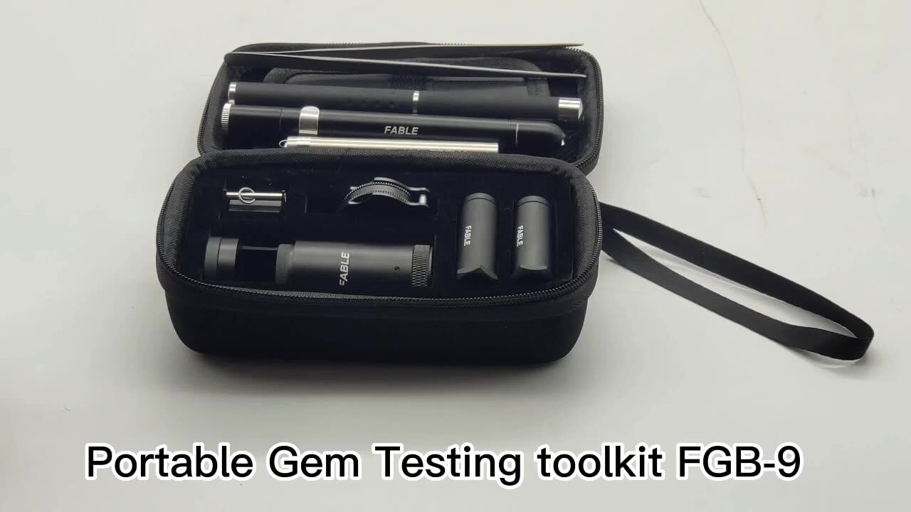 Gem Testing Kit FGB-9 | 9-Piece Jewellery Tool Set for