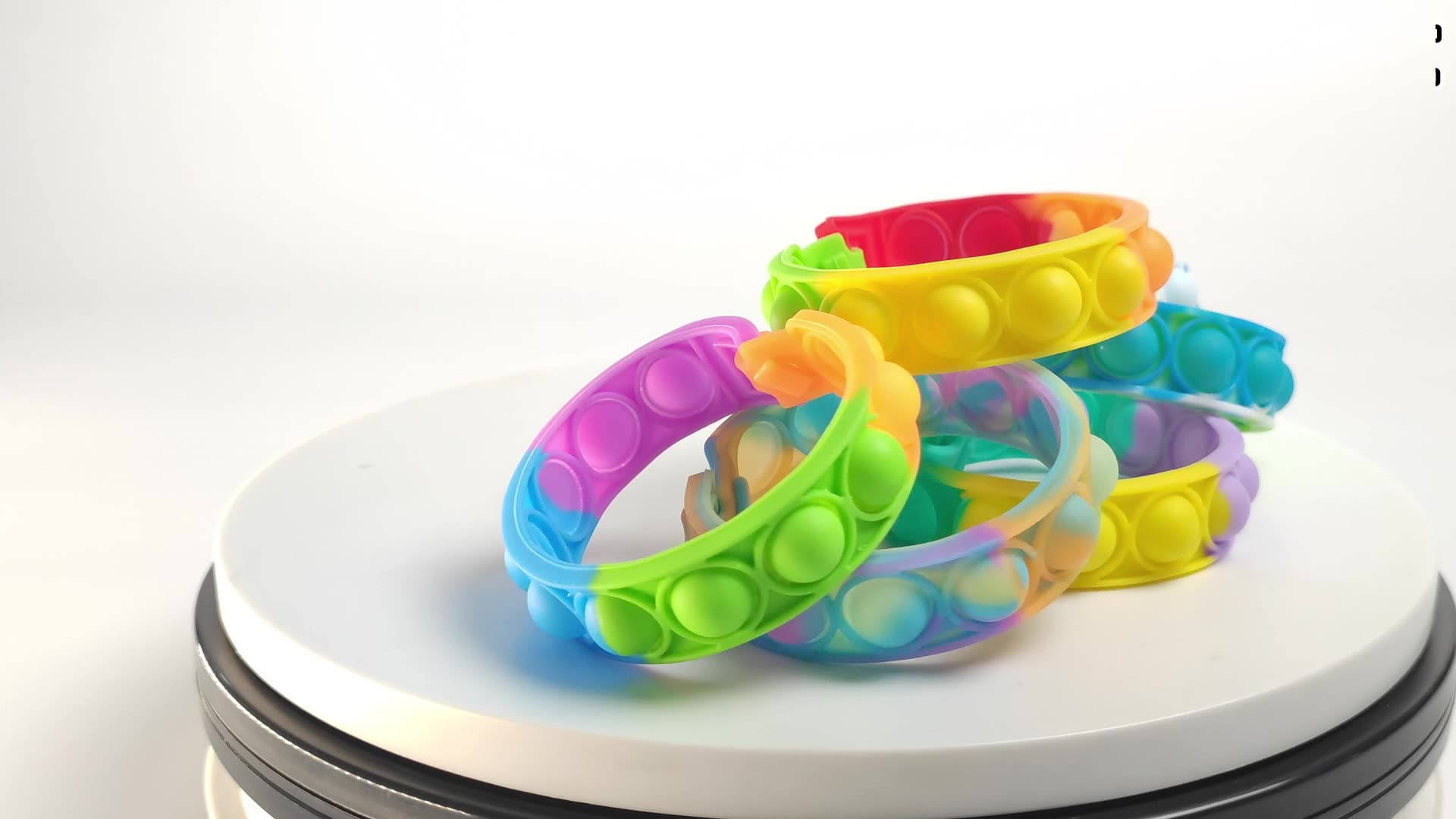 Bubble Bracelet Fidget Toy,Wearable Fidget Bracelets Push Bubble