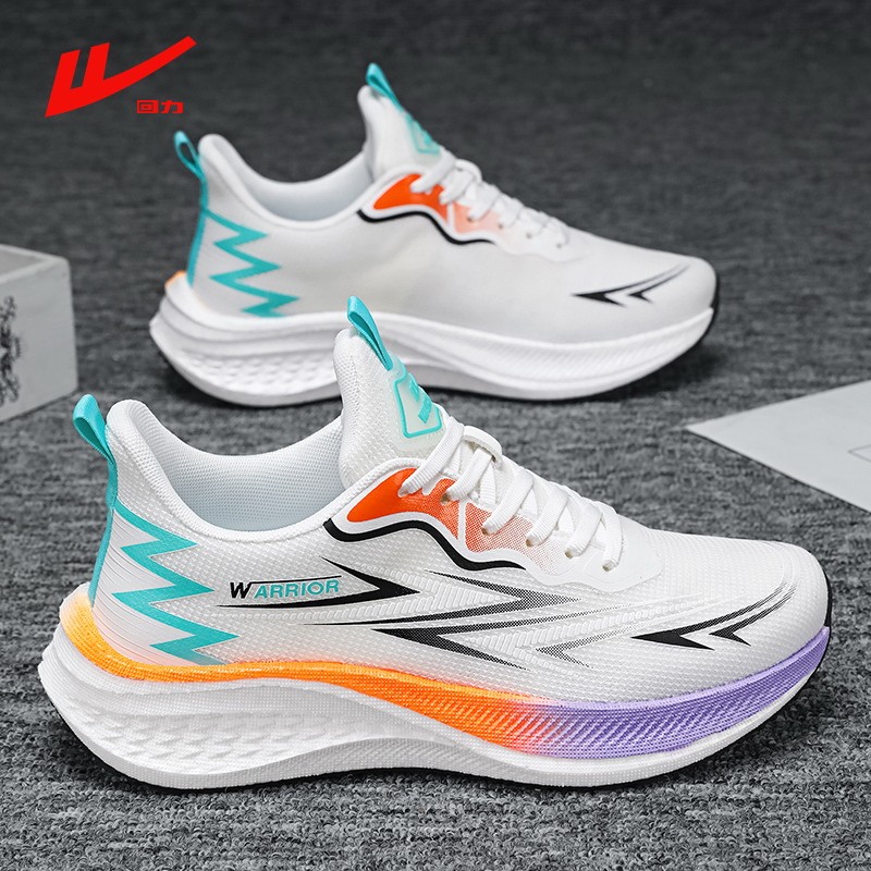 Pull-Back Sneakers for Men 2026 Summer Breathable New Mesh Shock-Absorbing Shoes Student Special Soft-Soled Running Shoes for High School Entrance Examination