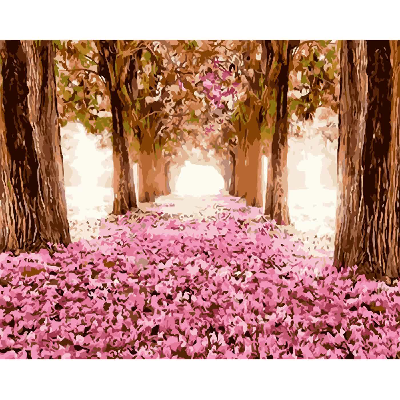 Hot Selling Diy By Numbers Kit Impressionist Oil Painting On Canvas