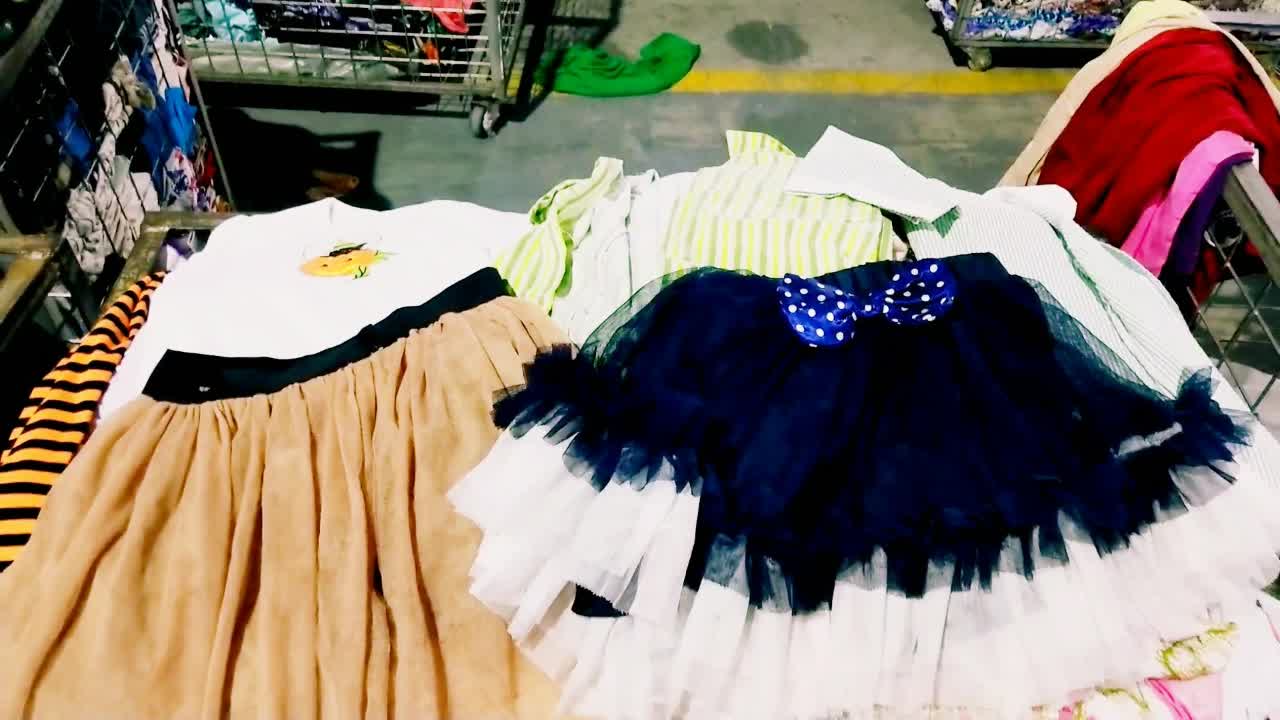 Comfortable And Cheap Second Hand Used Clothing Of Children Summer Wear
