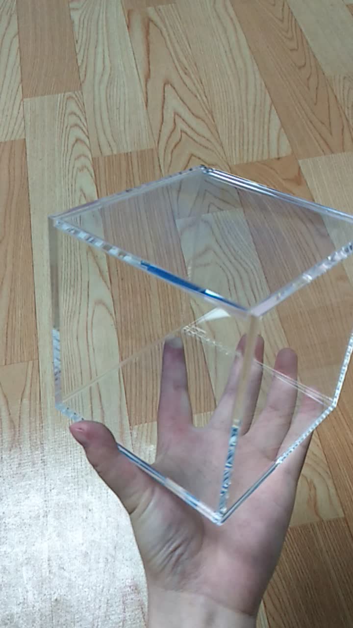 Wholesale Clear Acrylic Storage Box With Hingedlid Buy Acrylic