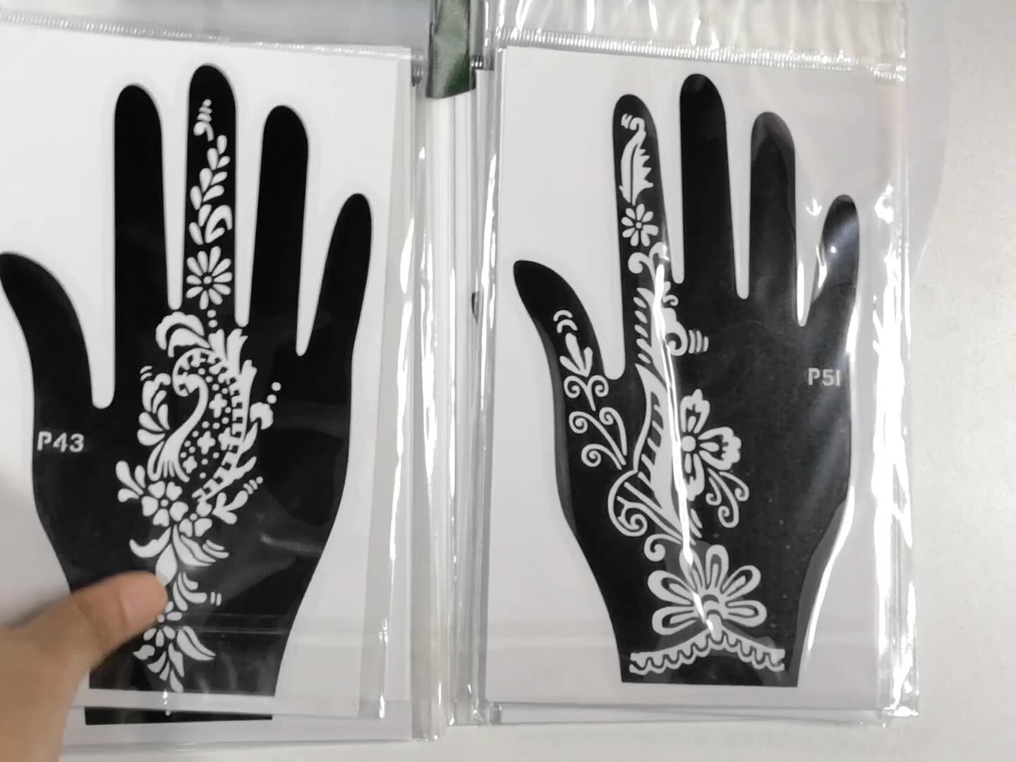10pair pcs Henna Left Right Hand Tattoo Stencil Indian Glitter Airbrush Large Henna Tattoo Template Stencils For Body Paint Hand Tattoo Henna Tattoohenna Tattoo Templates Aliexpress
