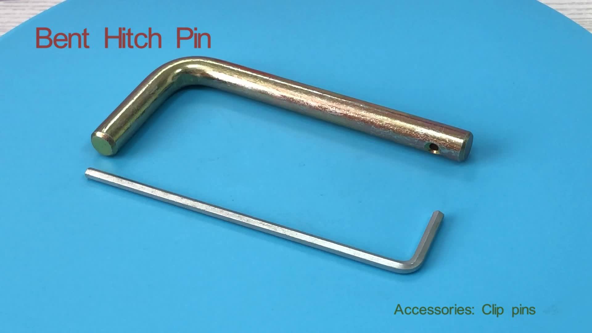 Pasador De Enganche De Tipo Doblado 1/2 Inch L Type Trailer Bent Hitch