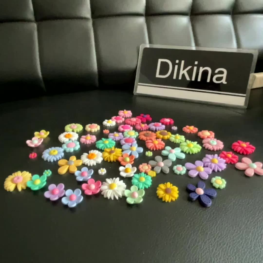 Wholesale Tiny Flat Back Daisy Rose Cabochon 3d Jewellery Nail Art
