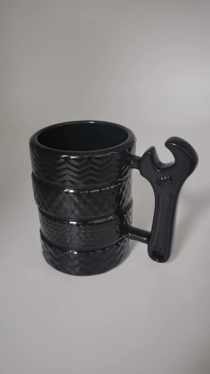 Froster Taza Handyman - Taza Con Mango De Llave Inglesa, 400 Ml, Regalo