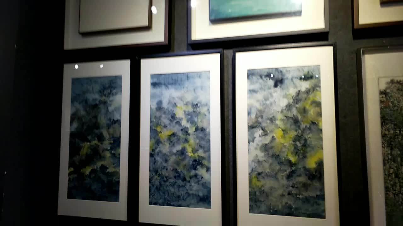 Home Decor Tropical Green Plants Oil Painting Print Canvas Wall Art