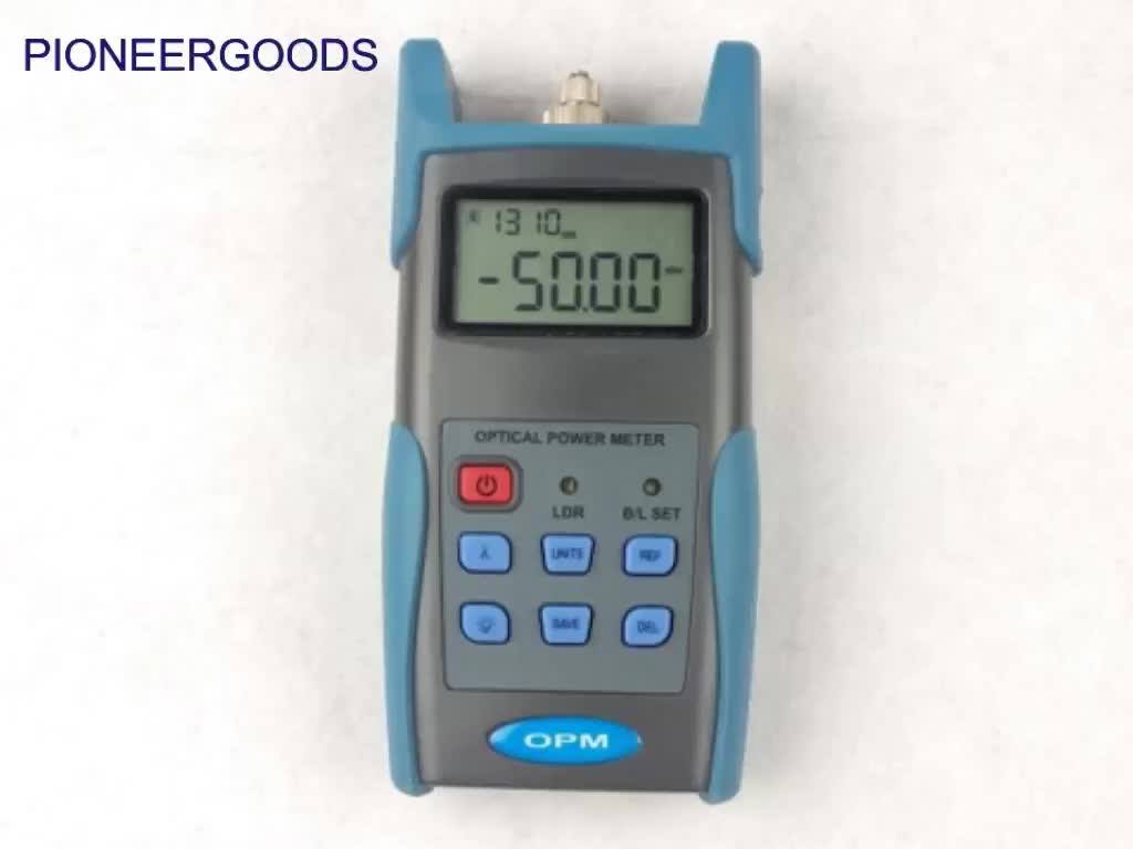 Pgopm540 Series Fiber Optic Power Meter 850 1300 1310 1490 1550 1625nm