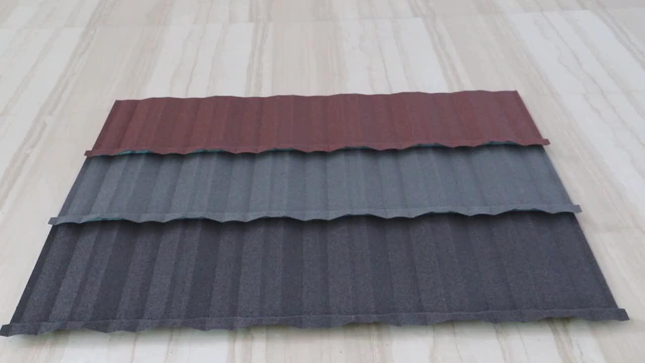50 Years Warranty Sand Coated Steel Roof Tile Classic Metal Roofing