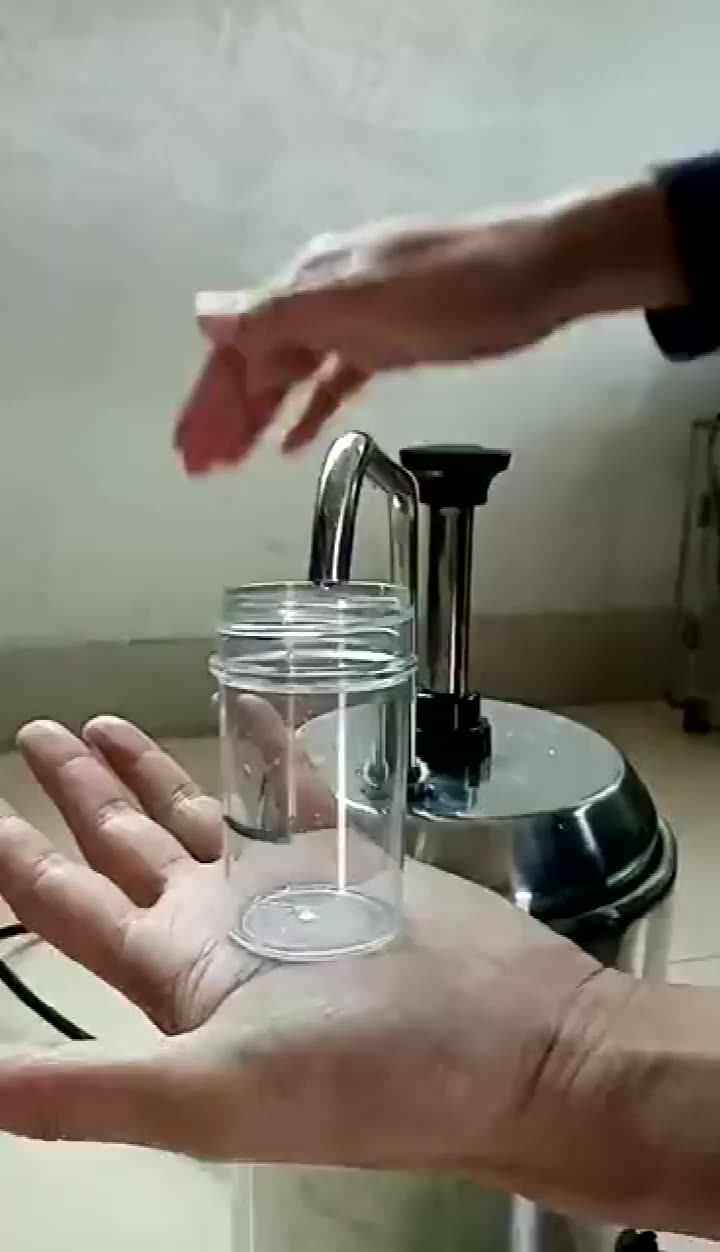Stainless Steel Ketchup Dispenser With Pump Buy Ketchup Dispenser