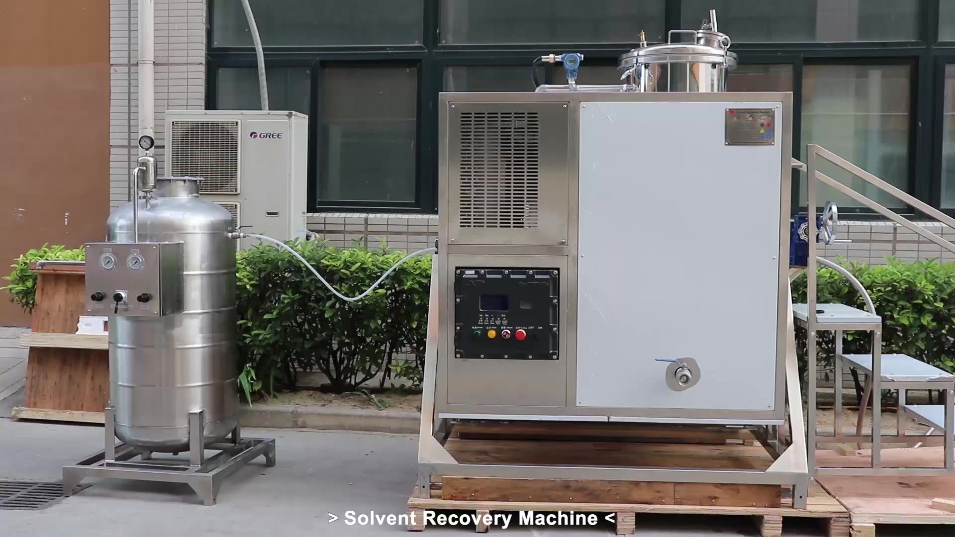 High Capacity Solvent Recovery Unit Chemical Solvent Recovery Machine For Ethanol/toluene/ethyl