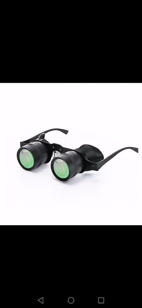 Vissen Verrekijker Brillen Draagbare Hands Free Verrekijkers Telescoop 10x Zoom Brillen Voor Buiten Fis