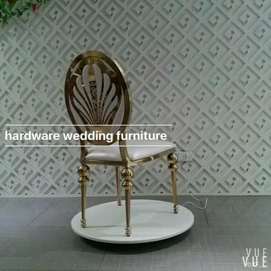 Dubai Gold Steel Banquet Dining Chairs For Wedding Made In Foshan Buy