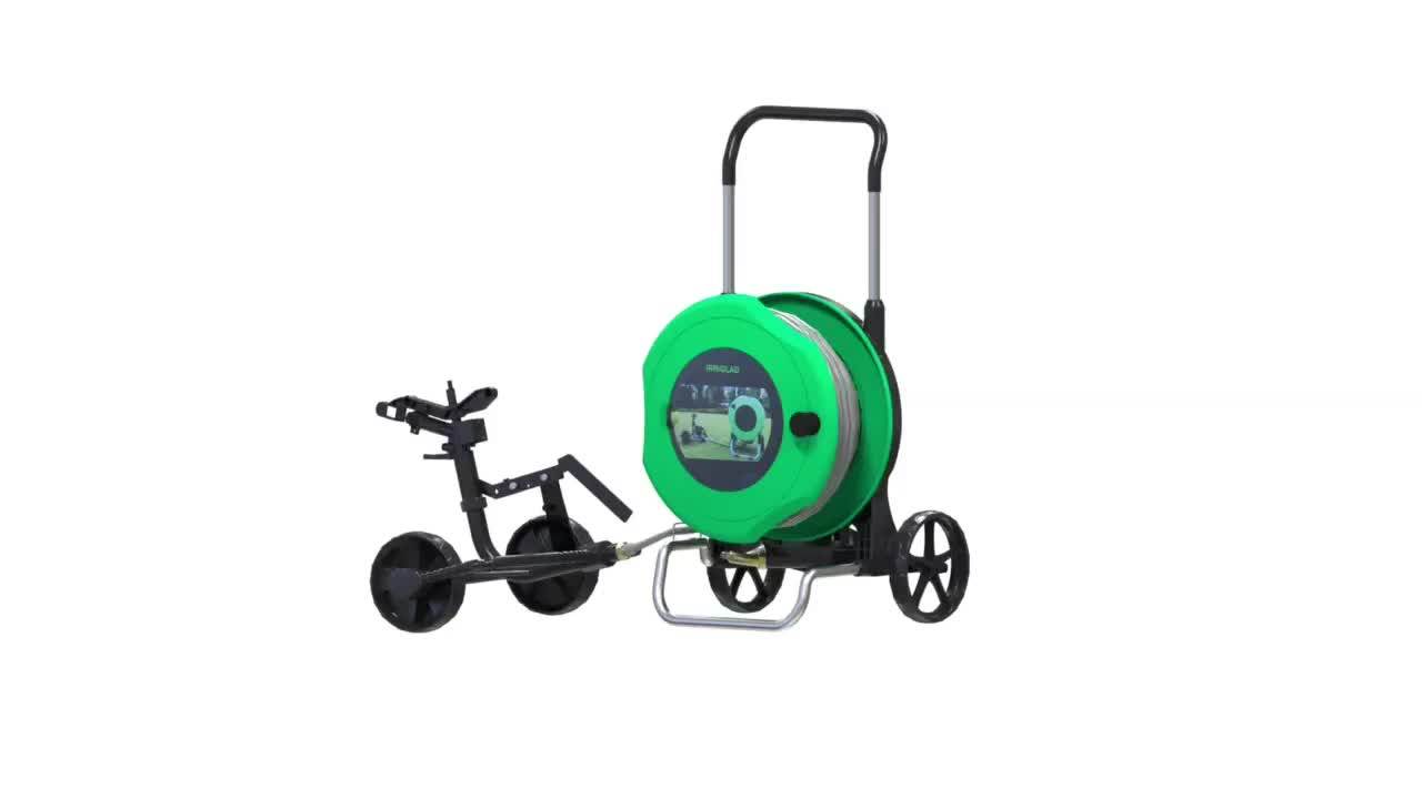retractable hose reel cart