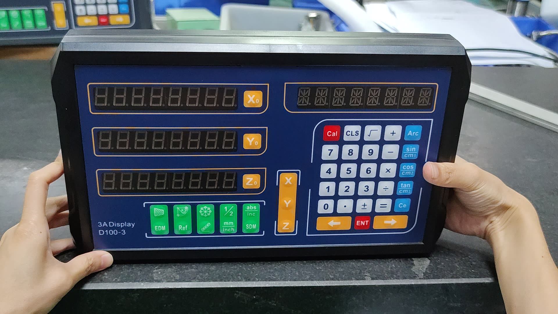 SDS2-3VA LCD Dro Digital Readout Kit Display TTL Signal 9 Pins For Lathe Mill Cnc Machines SDS2-3VA LCD Dro Digital Readout Kit Display TTL Signal 9 Pins For Lathe Mill Cnc Machines
