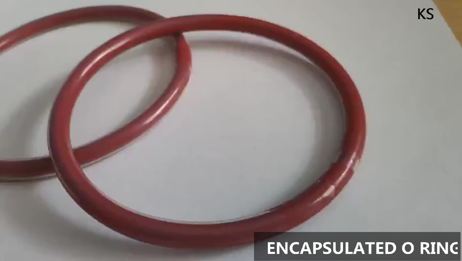 Ptfe/fep/pfa Encapsulated Vmq O Ring Oring With Fkm/silicone/vmq Core