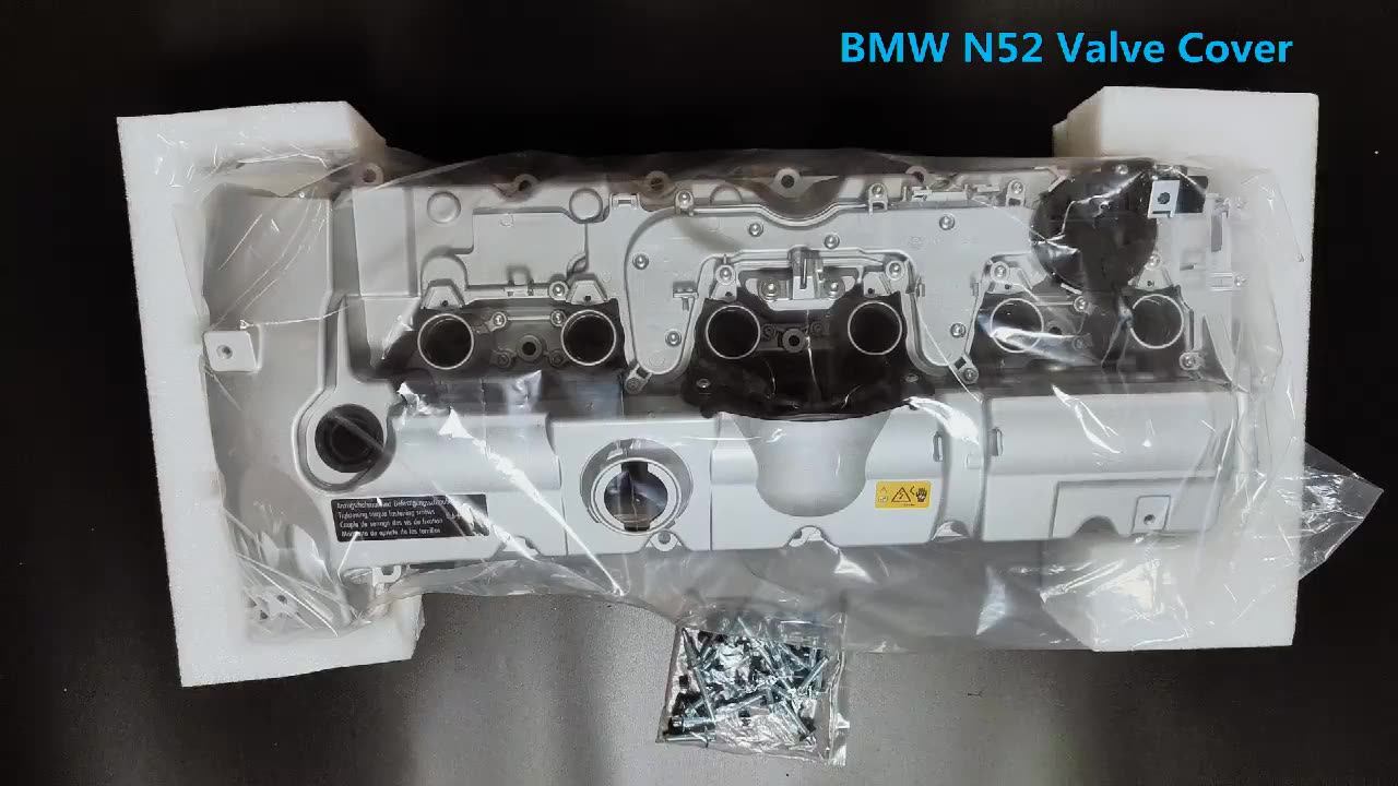 Aluminum New Engine Valve Cover W/ Gasket For 20062013 Bmws 128i 328i
