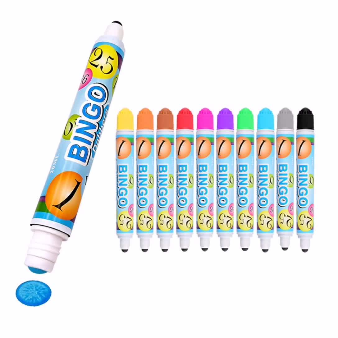 Washable Dot Paint Marker Super Dauber Pop Bingo Marker Ch2807 Buy