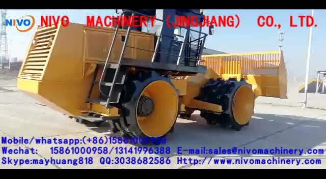 Gyn203 20ton Garbage Truck Refuse Compactor 4wd Trash Compacting