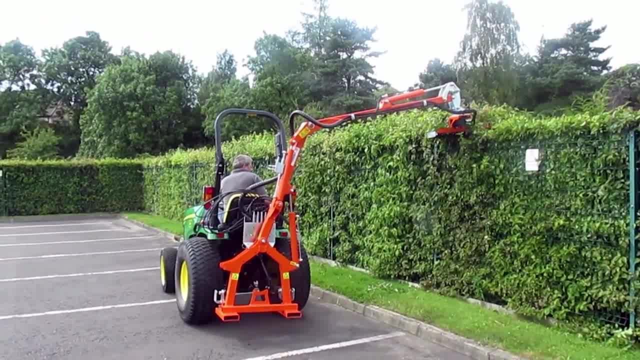Tractor Hydraulic Brush Cutter Hedge Trimmer Buy Tractor Grass