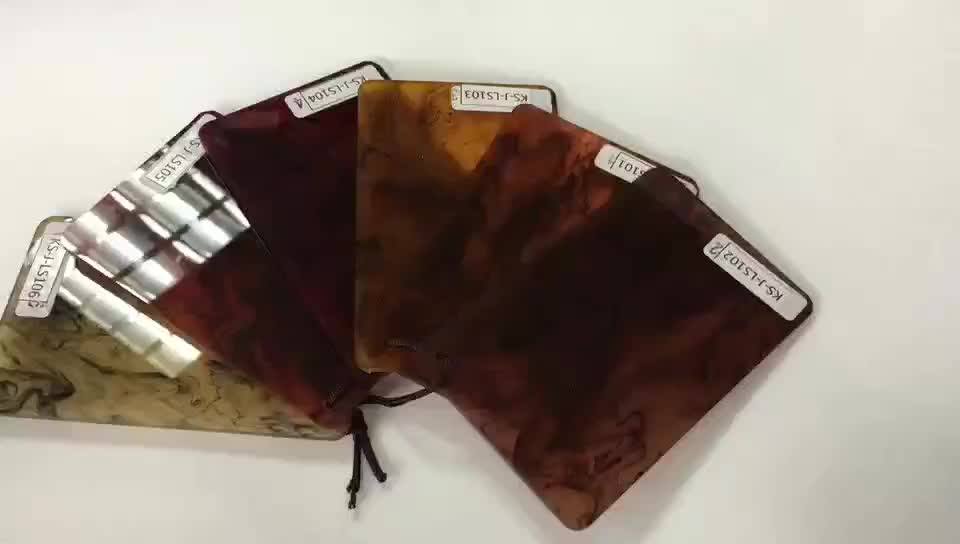 2019 Laser Cutting Latest Design Cast Pattern Leopard Print Acrylic