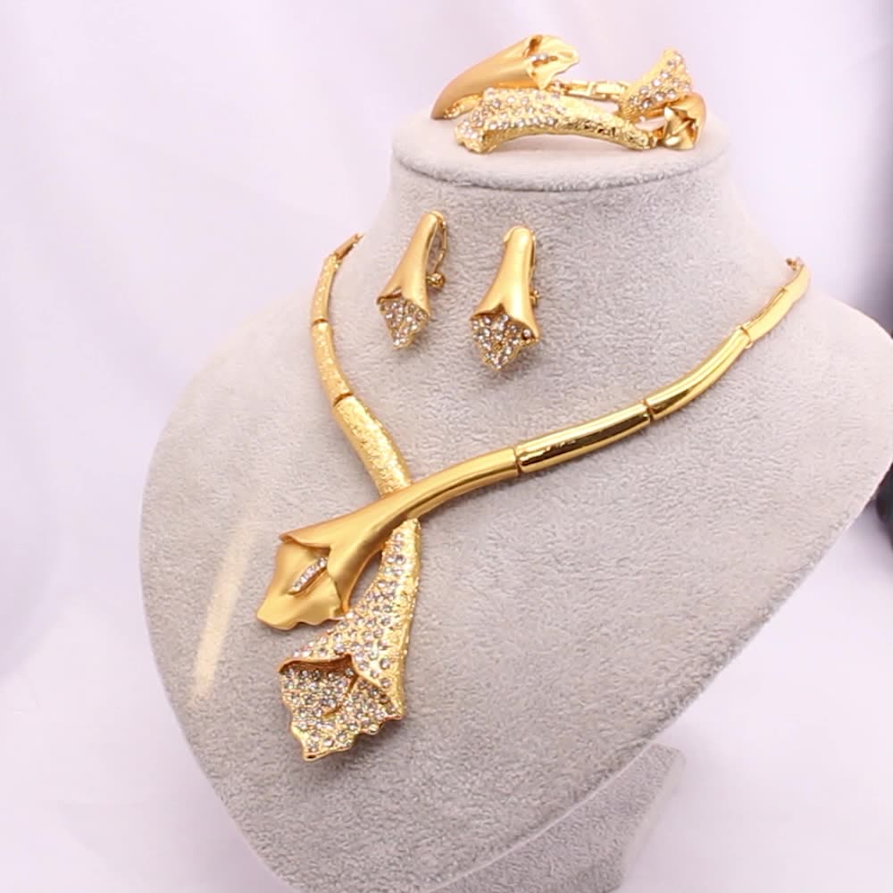Dubai 24k Gold Plated Designer 