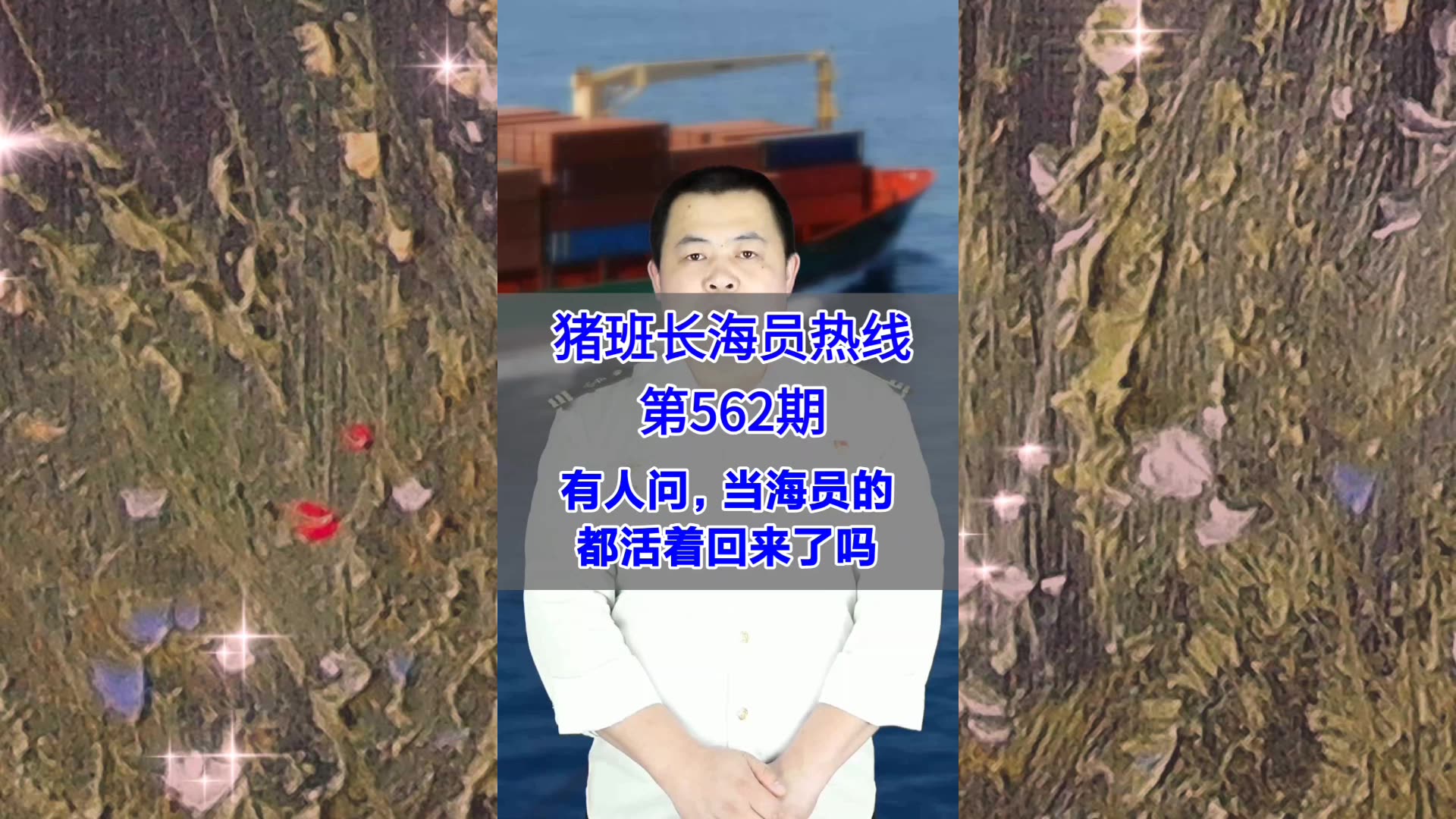 【猪班长海员热线_第562期】有人问，当船员的都活着回来了吗？