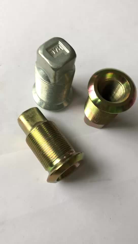 High Strength Wheel Nut Cup Nut For Heavy Duty Truck Galvanized Cap