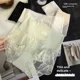 Women's French Lace Underwear Women's High Waist Summer Ice Silk Abdominal Hip-lifting Mulberry Silk Protein Antibacterial Traceless Wholesale