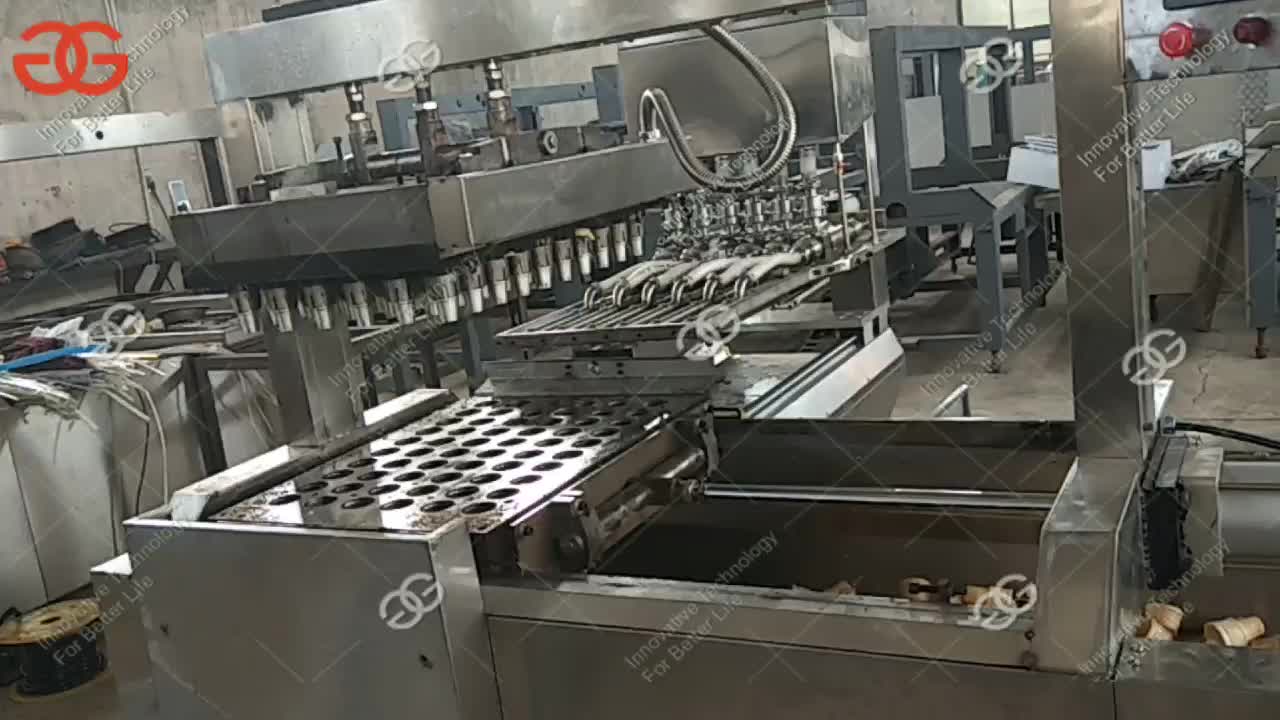 Automatic Wafer Cone Baking Ice Cream Cone Making Machine South Africa