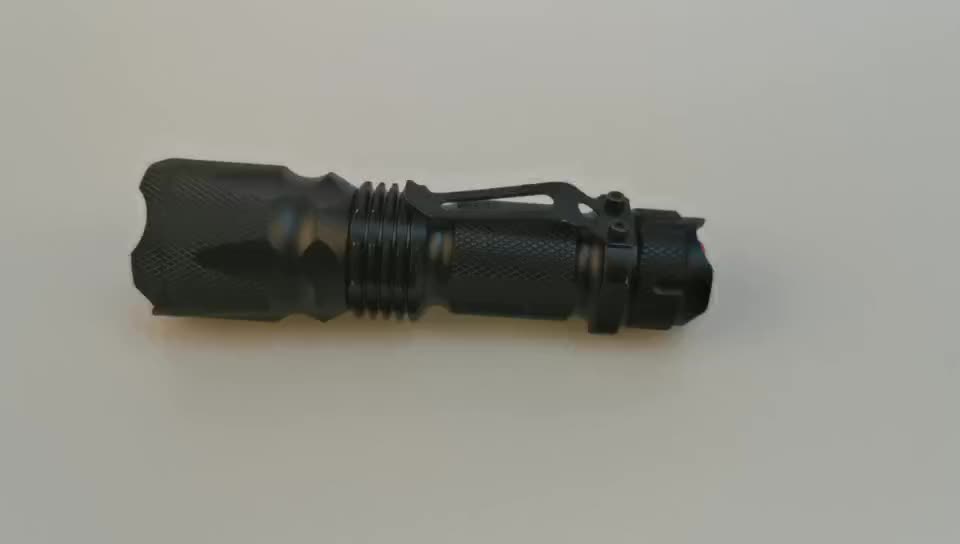 Wholesale Military Grade Pocket Mini Led Tactical Flashlight Zoom With