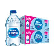 降价！雀巢 优活 纯净水330ml*24瓶*2箱